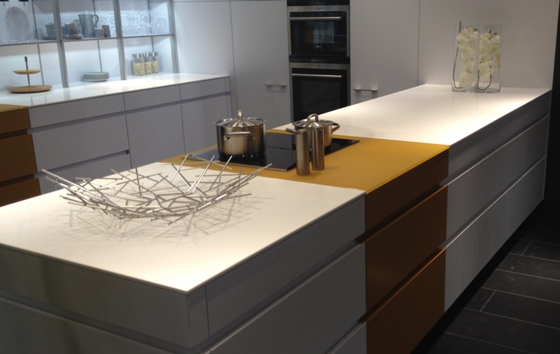 Pure White Quartz Worktop