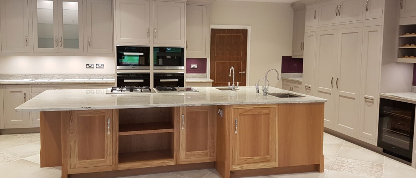 Granite kitchen worktop